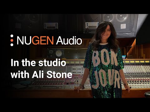 In the studio with Ali Stone