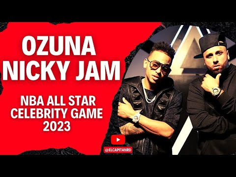 Ozuna y Nicky Jam jugarán en el NBA All Star Celebrity Game 2023