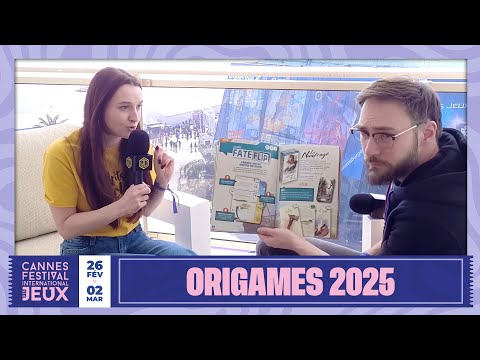 Origames et son incroyable catalogue 2025 ! (FIJ Cannes 2025)