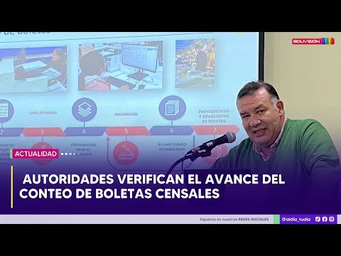 Continúa la revisión de boletas censales