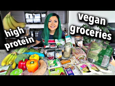 HIGH PROTEIN VEGAN GROCERY HAUL (BUDGET FRIENDLY)
