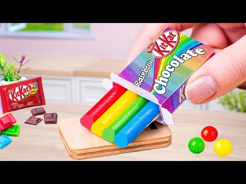 Awesome KitKat Cake Dessert | 1000+ Satisfying Delicious Mini Rainbow KitKat Cake Decorating Ideas