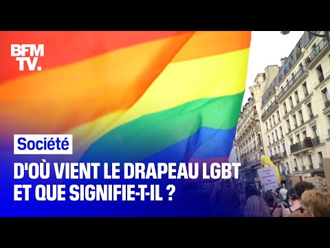 Gay Pride: d'où vient le drapeau arc-en-ciel et que signifient ses couleurs 