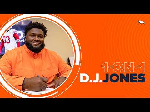 DT D.J. Jones brings 'physicality, hustle, leadership' to Broncos video clip