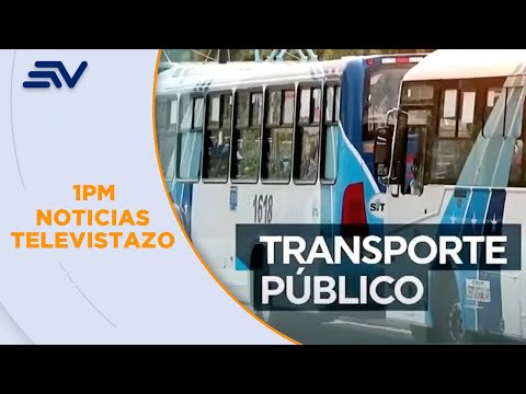 El transporte público opera con baja afluencia de pasajeros en Guayaquil | Televistazo | Ecuavisa