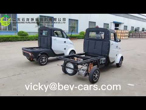 YUNLONG L6eL7e approved electric truck electric van eec mini truck