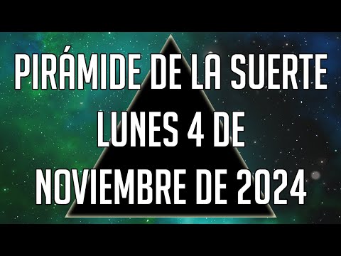 Pirámide de la Suerte para el Lunes 4 de Noviembre de 2024 - Lotería de Panamá