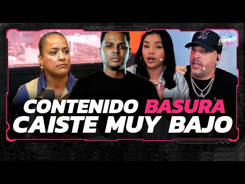 Kenny Valdez se lo deja claro a Santiago Matías por su contenido BASURA