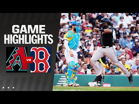 Dbacks vs. Red Sox Game Highlights (8/24/24) | MLB Highlights