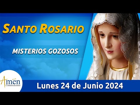 Santo Rosario de Hoy Lunes 24 Junio de 2024 l Amen Comunicaciones l Católica l María