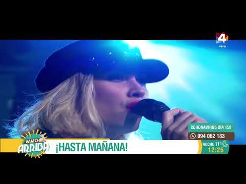 Vamo Arriba - Giannina Silva canta en vivo