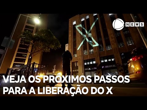 Saiba os próximos passos para a liberação do X no Brasil