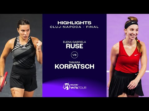 Elena-Gabriela Ruse vs. Tamara Korpatsch | 2023 Cluj-Napoca Final | WTA Match Highlights