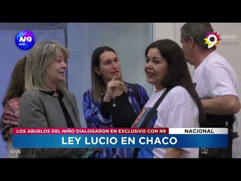 LEY LUCIO EN CHACO - NOTICIERO 9