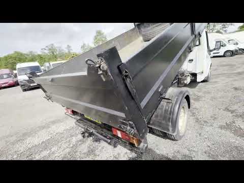 NK08CDX-2008 Ford Transit 115 T350 Single Cab 92k Dropside Flatbed Tipper Rwd No Vat