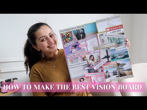 HOW TO MAKE THE BEST VISION BOARD + SELF CARE | KAUSHAL BEAUTY