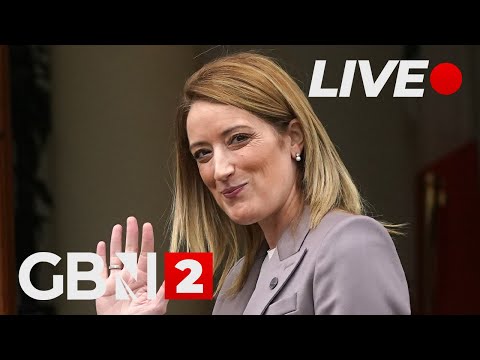 LIVE: Roberta Metsola gives a press conference in Brussels