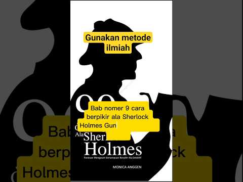 Menggunakan metode ilmiah berpikir apa Sherlock Holmes poster