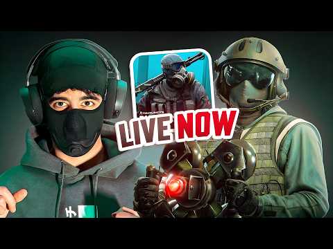 🔴 CAPTAIN PLAYING RAINBOW SIX MOBILE 🔥