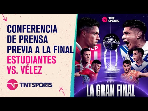 EN VIVO: conferencia de prensa en la previa de la final Estudiantes vs. Vélez - Copa de la Liga 2024