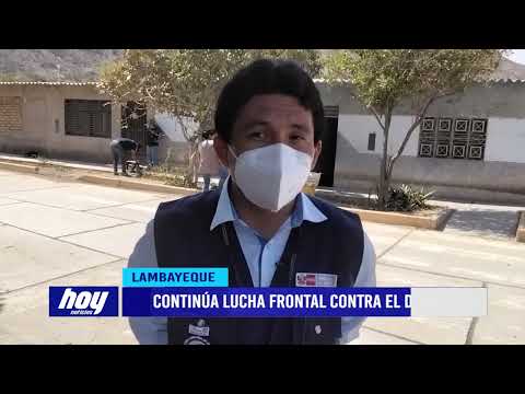 Lambayeque: Continúa lucha frontal contra el dengue