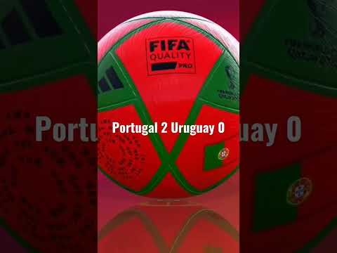 Portugal 2 Uruguay 0 en el mundial de QATAR 2022