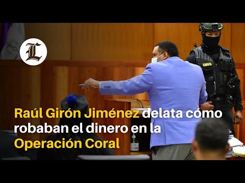 Raúl Girón Jiménez delata cómo robaban el dinero en la Operación Coral