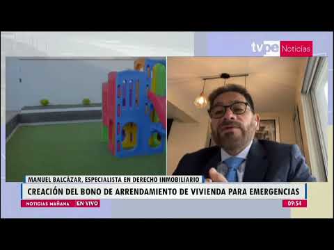 Noticias Mañana | Manuel Balcázar, especialista en derecho inmobiliario - 04/08/2022