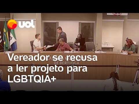 Vereador evangélico se recusa a ler projeto para população LGBTQIA+ em Bertioga (SP)