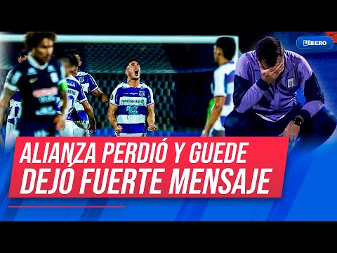 Pablo Guede deja IMPACTANTE mensaje luego de la caída de #AlianzaLima ante #2deMayo por la Copa
