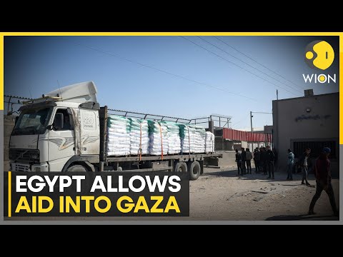 Israel-Hamas War: Egypt agrees to send aid through Kerem Shalom Crossing | WION News