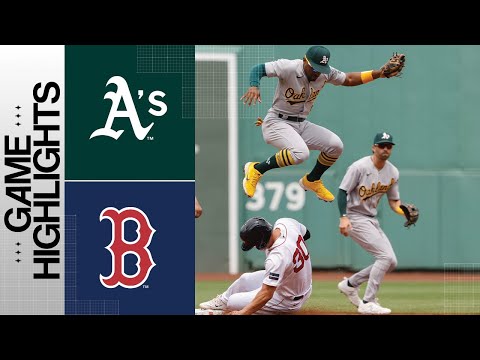 A's vs. Red Sox Game Highlights (7/9/23) | MLB Highlights video clip