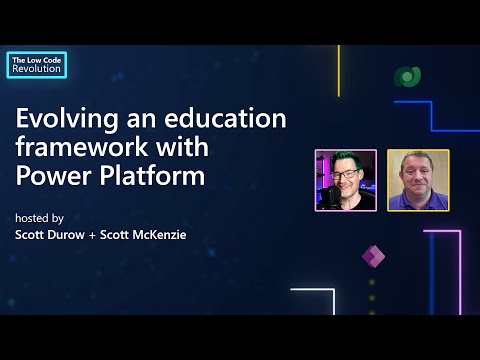 Evolving education framework with Power Platform