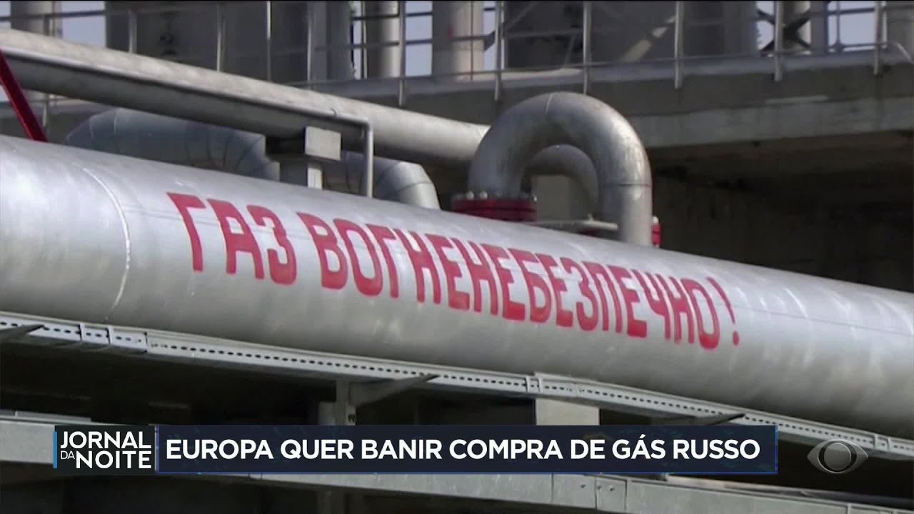 Europa quer banir compra de gás russo; entenda