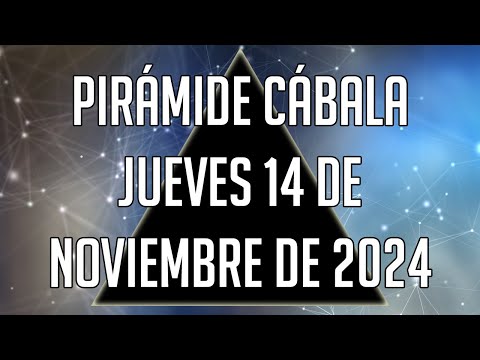 ? Pirámide Cábala para el Jueves 14 de Noviembre de 2024 - Lotería de Panamá