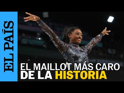 SIMONE BILES | El traje de seis mil cristales de Swarovski que luce en París 2024 | EL PAÍS