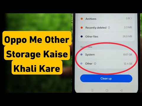How To Delete Other Storage | Oppo Me Other Storage Kaise Khali Kare