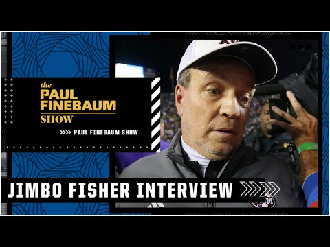 Jimbo Fisher talks being National Championship contender & LSU connection | The Paul Finebaum Show