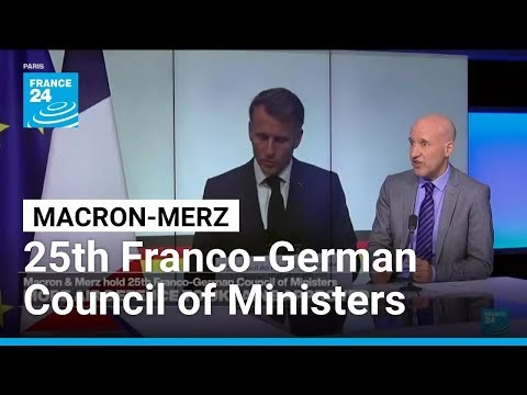 Macron says France and Germany are determined to protect EU digital legislation • FRANCE 24