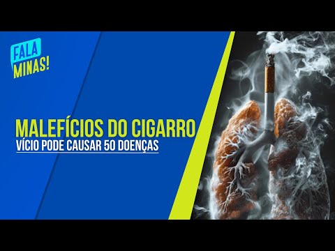 TABAGISMO: CIGARRO PODE CAUSAR CERCA DE 50 DOENÇAS DIFERENTES