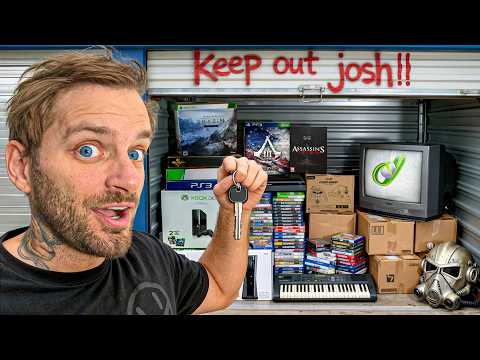 I Bought An Abandoned Storage Unit (FULL Of Video Games)