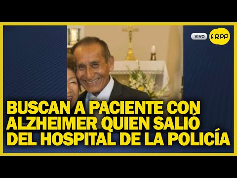 Lima: Desaparece paciente con alzhéimer tras salir del Hospital de la Policía
