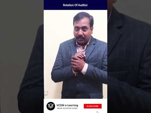 Rotation Of Auditor – #Shortvideo – #auditing  – #bishalsingh -Video@63