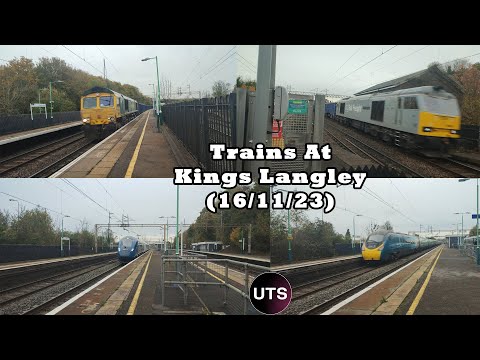 Trains At Kings Langley (16/11/23)