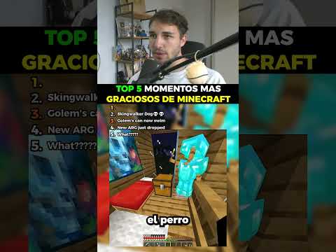 TOP 5 MOMENTOS MAS GRACIOSOS DE MINECRAFT!