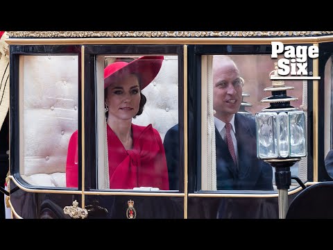 Kate Middleton layers up in dramatic red cape, large hat for start of South Korean state visit
