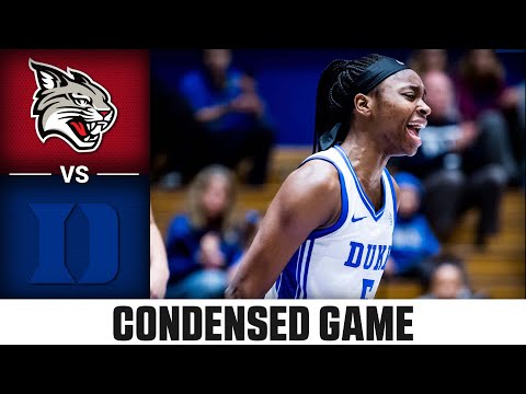 Davidson vs. Duke Condensed Game | 2023-24 ACC Women’s Basketball