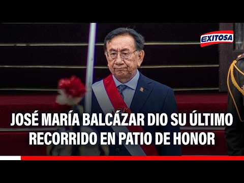 🔴🔵 José María Balcázar dio su último recorrido en Patio de Honor