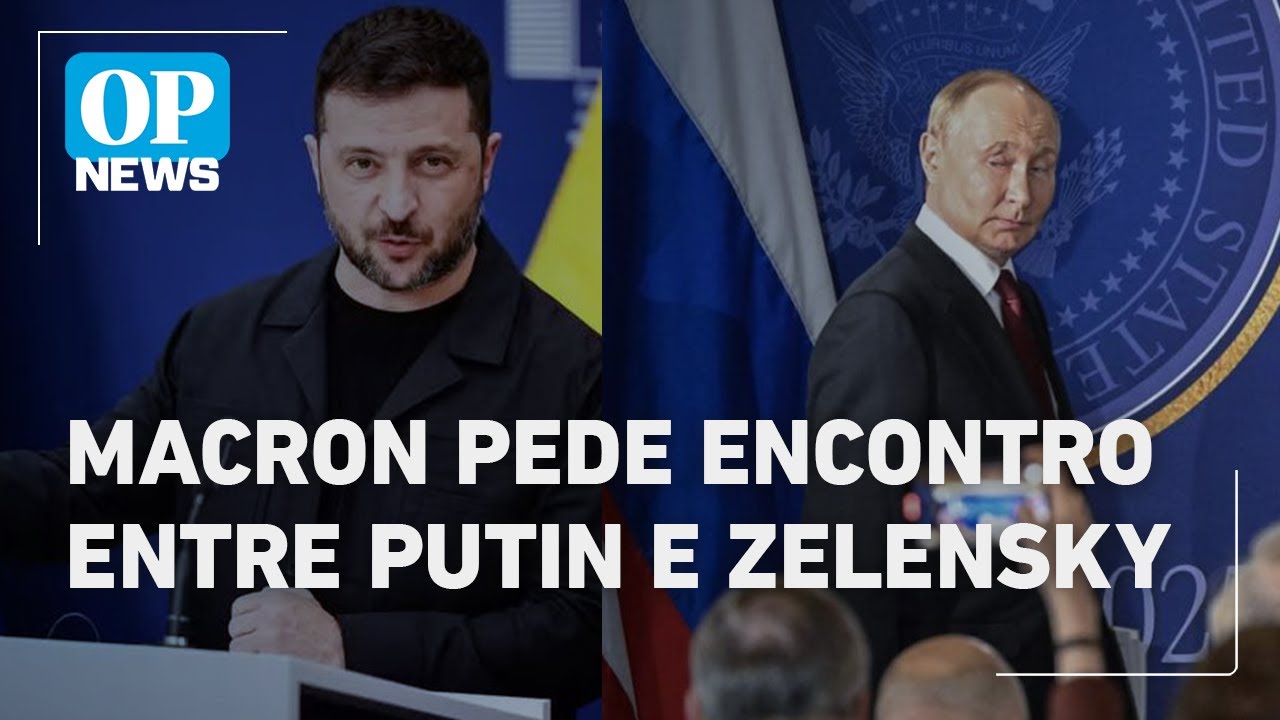Em meio a negociações Macron pede encontro entre Putin e Zelensky | O POVO NEWS