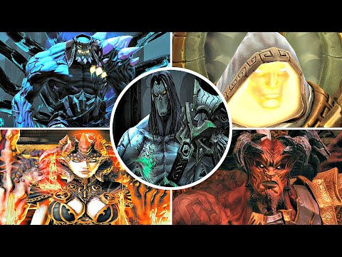 Darksiders 2 PS5 – All Bosses & Ending (All Boss Fights) 4K 60FPS